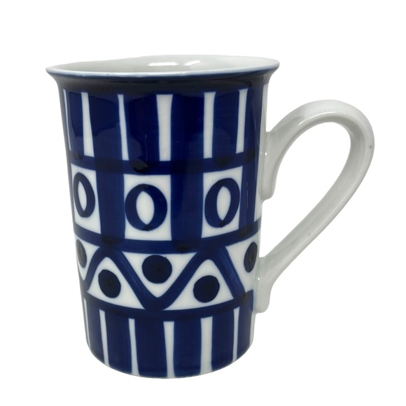 Anthropologie Dansk Arabesque Mug blue & white - Picture 1 of 6